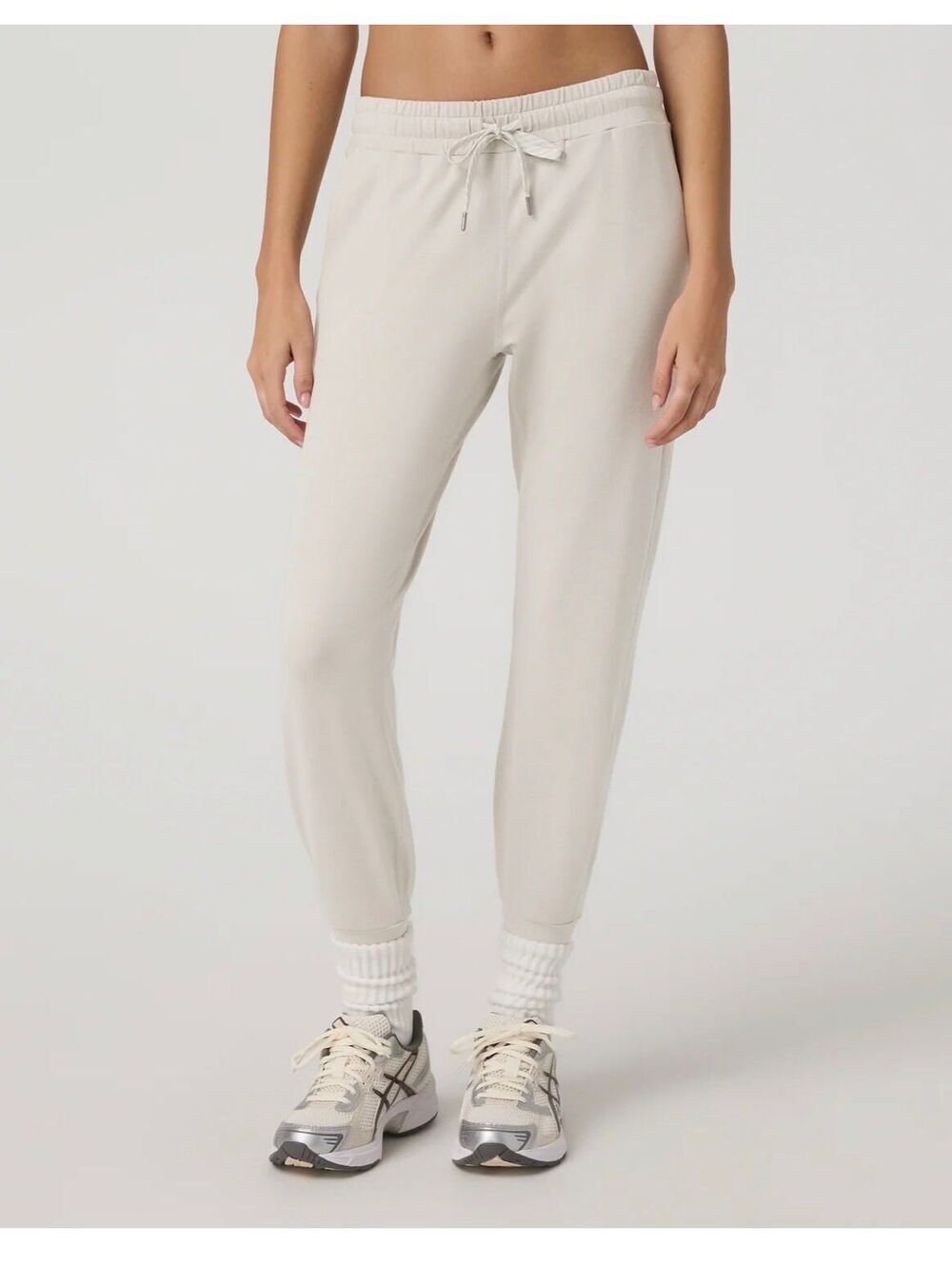 Vuori Performance Jogger - Ecru Heather - Long
